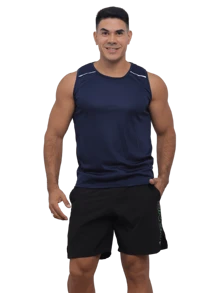 Men Tank Tops - 彩色 - 查看 3