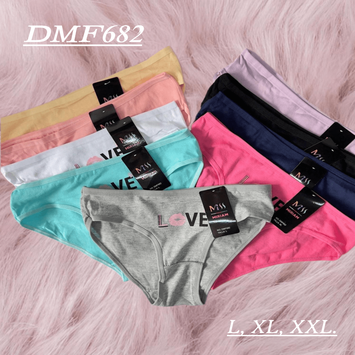 Calzones para Mujer de estilo bikini 3 piezas con frese LOVE. Moda de Mujer SHEIN Mexico