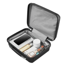 Hopemate 4 Piece Sets(14/20/24/28), Black, Hard Shell And Lightweight Suitcase With Front Pocket,Expandable Lightweight Suitcase With 4 Double 360 Degrees Mute Spinner Wheels PP Materials Durable TSA Lock Travel Luggage, Hard Shell Lightweight TSA Lock Carry On Expandable Suitcase With Spinner Wheels Travel Set For Men Women, Spinner Wheels, Minimize Damage, Enhance Durability, Keep Good Balance, 360 Spinner Wheels, TSA Lock