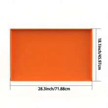 1 pieza Estera de silicona para plancha Griddle para Blackstone de 17 pulgadas, 22 pulgadas, 28 pulgadas y 36 pulgadas, accesorios para parrilla Blackstone, estera de silicona actualizada, a prueba de agua y a prueba de elementos, protege la plancha contra el óxido, los roedores, los insectos y el polvo