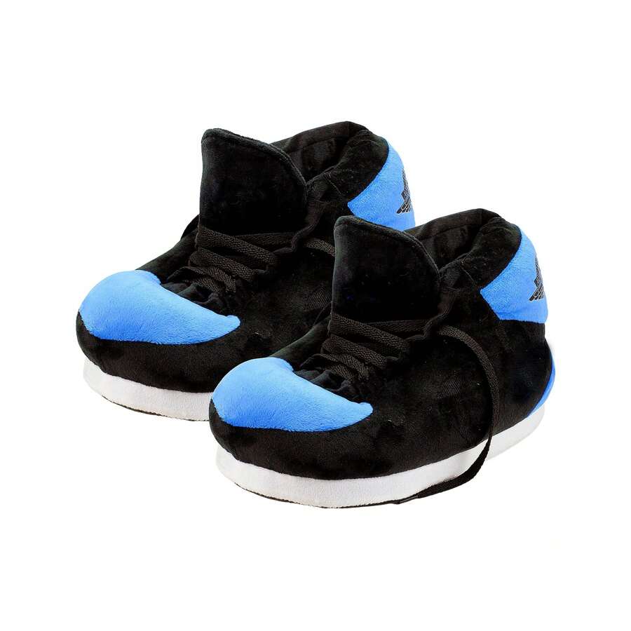 pantuflas tenis bota azul/negro - Azul - Ver 1