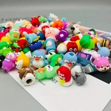 10pcs/20pcs/40pcs, Mini Cute Kawaii Capsule Toys, Perfect For Kids Boys Girls Kindergarten Sharing Fun Thanksgiving Day Christmas Gift, Suitable For Children, Birthday Gift Toys, Christmas Stocking Stuffed Toys, Carnival Prizes, School Classroom Rewards, Easter Egg Filler, Easter Basket Stuffers(Random Style)