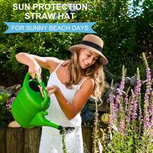 Fashionable Parent-Child Matching Hats Star Style Outdoor Sun Hats For Beach, Vacation And Uv Protection - Children's Sunscreen Adjustable Size - View 4