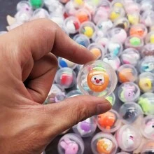10pcs/20pcs/40pcs, Mini Cute Kawaii Capsule Toys, Perfect For Kids Boys Girls Kindergarten Sharing Fun Thanksgiving Day Christmas Gift, Suitable For Children, Birthday Gift Toys, Christmas Stocking Stuffed Toys, Carnival Prizes, School Classroom Rewards, Easter Egg Filler, Easter Basket Stuffers(Random Style)
