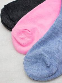 12 Pares de Calcetines De Tubo Medio Para mujer De Color Negro,Calcetines Desodorantes, Sudorosos Y Transpirables,Para Ocio, Negocios, Deportes - Multicolor - Ver 4