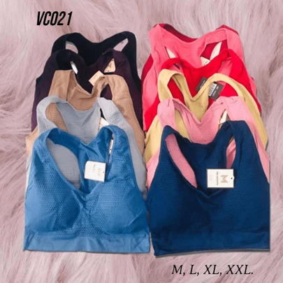 Sujetador Deportivo para mujer con almohadillas extraíbles.