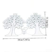 Wishing Tree Heart Shaped Metal Carbon Steel Cookie Cutter Mold - Silver - View 2