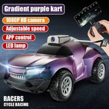 Black RC Cars Remote Control Car With HD FPV Camera, 1/18 Scale Off-Road Remote Control Truck, High Speed Monster Trucks For Gift - Black - View 16