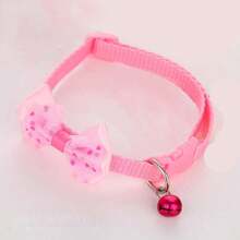 1 Pieza Corbata De Lazo De Lunares Coloridos, Adecuada Para Gatos - Multicolor - Ver 3