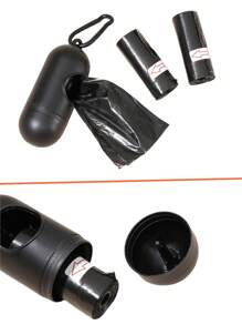 Random 3 Rolls/45pcs Disposable Diaper Bags + 1 Storage Box (Bag Size: 30x22cm When Unfolded) For Stroller And Outdoor Use, Clean Up Kids Garbage