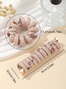 2 cái/bộ Trẻ em Chất vải Phụ kiện tóc Với Dễ thương Hoa Và Màu thuần Thiết kế Bao gồm Sáng bóng Kết Cấu Da , Lưới , Sữa Và Lá thư Bao gồm 1 Thẳng Điện thoại Dây điện Dây buộc tóc Và 1 Điện thoại Dây điện Dây buộc tóc , Phong cách Khác nhau Kiểu tóc Không có Tóc , Hoàn hảo Đối với Bím tóc Và Tóc Đồ trang trí - Nhiều màu - Xem 42