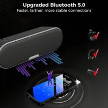 MP4/MP3 Player Multifunctional Full Touch Screen 4GB Support Up To 128GB SD Card Expansion Bluetooth Lossless Music FM Radio Recorder Sport - 黑色 - 查看 3