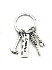 1 Set Stainless Steel Hammer, Wrench, Screwdriver Accessories - Silver - View 13