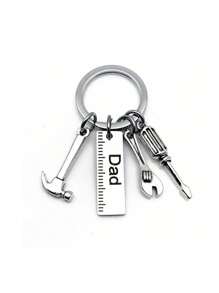 1 Set Stainless Steel Hammer, Wrench, Screwdriver Accessories - Silver - View 12