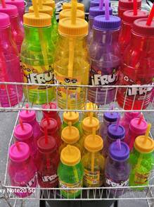 Botella para agua tipo frutsi - Multicolor - Ver 1