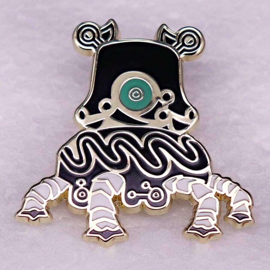 1PC Creative Brooches, Bag Clothing Accessories, Pins - Multicolor - View 1