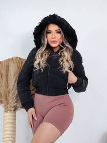 Women Down Coats - Black - View 5