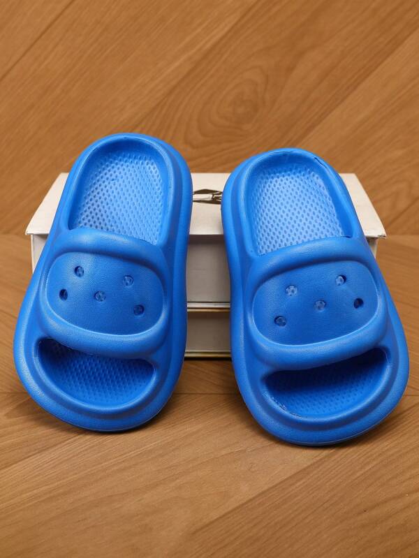 Kinder Schaumstoff Hausschuhe, Einfache Rutschfeste, Leichte Und Weiche Cartoon Süße Jungen- Und Mädchen Hausschuhe, Strand Sandalen