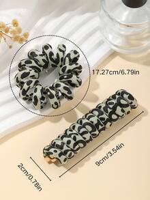 2 cái/bộ Trẻ em Chất vải Phụ kiện tóc Với Dễ thương Hoa Và Màu thuần Thiết kế Bao gồm Sáng bóng Kết Cấu Da , Lưới , Sữa Và Lá thư Bao gồm 1 Thẳng Điện thoại Dây điện Dây buộc tóc Và 1 Điện thoại Dây điện Dây buộc tóc , Phong cách Khác nhau Kiểu tóc Không có Tóc , Hoàn hảo Đối với Bím tóc Và Tóc Đồ trang trí - Nhiều màu - Xem 15