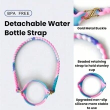 1/2 pièces Porte-bouteille d'eau avec sangle, convient aux bouteilles de 8 oz à 40 oz, sangle pour bouteille d'eau, compatible avec les accessoires de la tasse (tous les produits n'incluent pas les tasses d'eau)