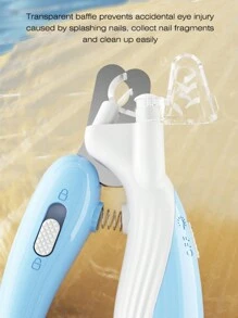 1pc Pet Nail Clipper With Led Light, Used For Trimming Nail And Mites With Light For Cats And Dogs