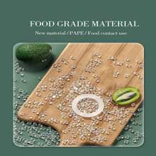 100 个食品真空封口袋，真空封口机真空包装袋，可重复使用，用于真空储存餐食准备和真空低温烹调，食品保鲜密封袋，家庭厨房用品 - 白色 - 查看 4