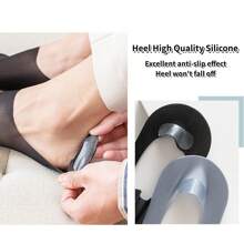 Tất thể thao ngoài trời 1 đôi mùa hè cho nam, tất kháng khuẩn và khử mùi, tất lưới mỏng thường ngày cho nam, tất thoáng khí và thoải mái với lớp silicon Mon-Slip, tất vô hình cổ thấp thấm mồ hôi mùa hè, phù hợp với mọi loại giày - Nhiều màu - Xem 3