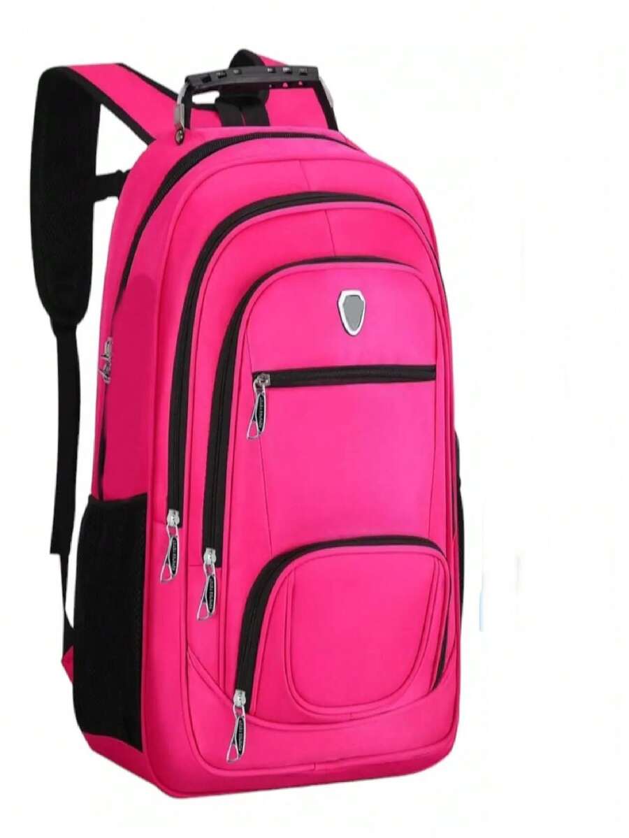 Men Functional Backpacks - 粉色 - 查看 1