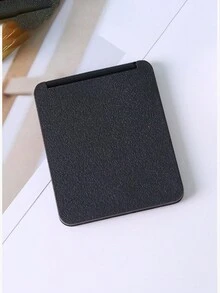 1 Pieza Pequeño Espejo De Vanidad Y Cosmético Con Soporte Plegable Para Escritorio Y Viaje - Multicolor - Ver 4