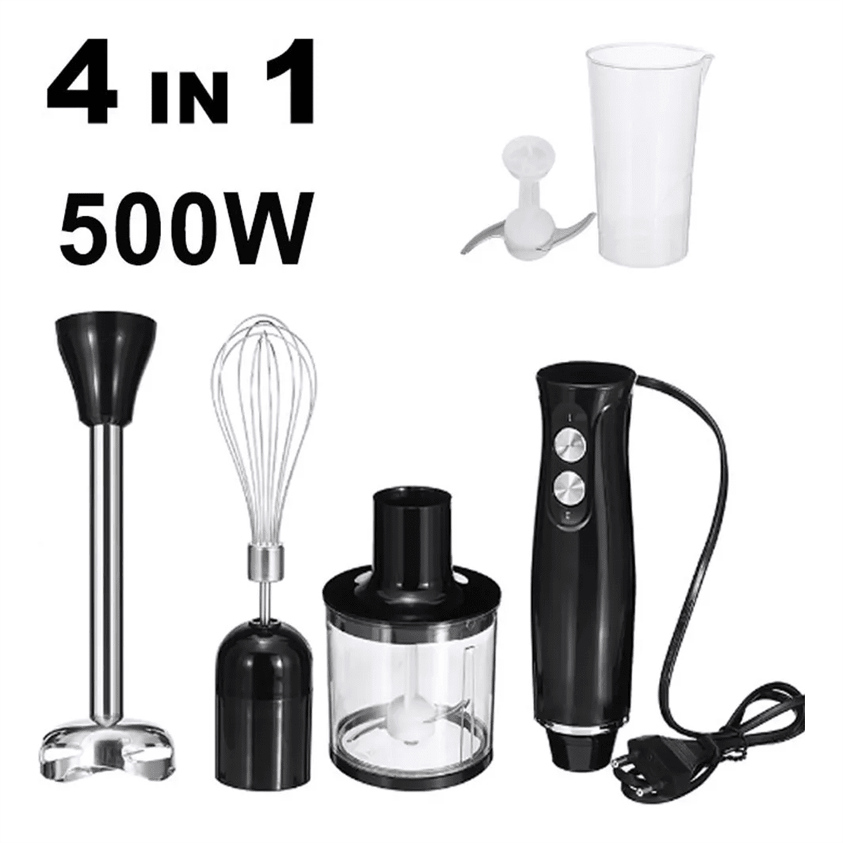 Sokany ハンドブレンダー・フードプロセッサーセット Amazon | 1000W 4-in-1 Handheld Blender - 5 Speeds, Turbo