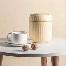 Elegant Small Waste Bin - Space Saving, Multifunctional Trash Can For Office Desk And Workbench, Lightweight Design - Multicolor - View 5