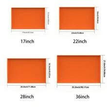 1 pieza Estera de silicona para plancha Griddle para Blackstone de 17 pulgadas, 22 pulgadas, 28 pulgadas y 36 pulgadas, accesorios para parrilla Blackstone, estera de silicona actualizada, a prueba de agua y a prueba de elementos, protege la plancha contra el óxido, los roedores, los insectos y el polvo