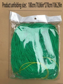 1pc Fruit And Vine Plants Climbing Net - Green - View 2