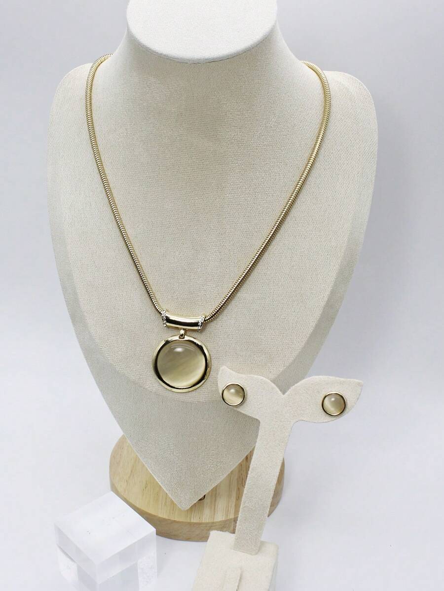 Necklace Sets - 金色 - 查看 1