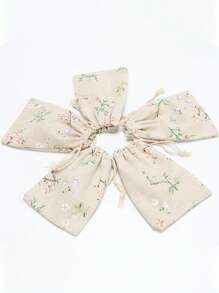 15pcs Classical Trees And Flowers MINI Burlap Bag Drawstring Gift Bag Jewelry Packaging Bag Wedding Gift Bag Wedding Decoration Party Gift Bag Birthday Gift Bag Party Favors Birthday Decoration Party Gift Decoration Party Supplies Valentine Day