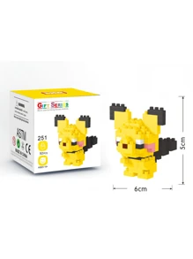 Hoạt hình Anime Đồ chơi Mô-đun xây dựng , Vật liệu nhựa Thú cưng Elf Loạt Số liệu - Nhiều màu - Xem 12