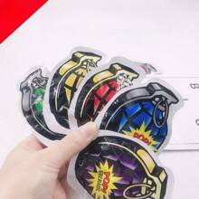 30pcs Automatic Inflatable Simulation Grenade, Self-Exploding Small Explosive Bag, Trick Toy, Funny Prank, Frightening Sound Bag (Random Style) - Multicolor - View 3