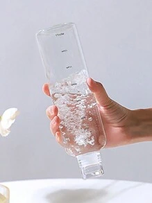 1個夏季水瓶,現代透明家用飲料瓶,帶有時間刻度提醒,適用於果汁、冰飲,母親節禮物 - 白色 - 查看 7