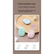 1Box-50 Sheet/3Box-150 Sheet Outdoor Travel Hand Washing Soap Paper Disposable Scented Slice Portable Body Cleanser Sheet Accessories Supplies