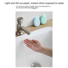 1Box-50 Sheet/3Box-150 Sheet Outdoor Travel Hand Washing Soap Paper Disposable Scented Slice Portable Body Cleanser Sheet Accessories Supplies