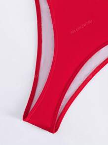 New Arrival Halter Neck Tight Backless Holiday One-Piece Swimsuit Summer