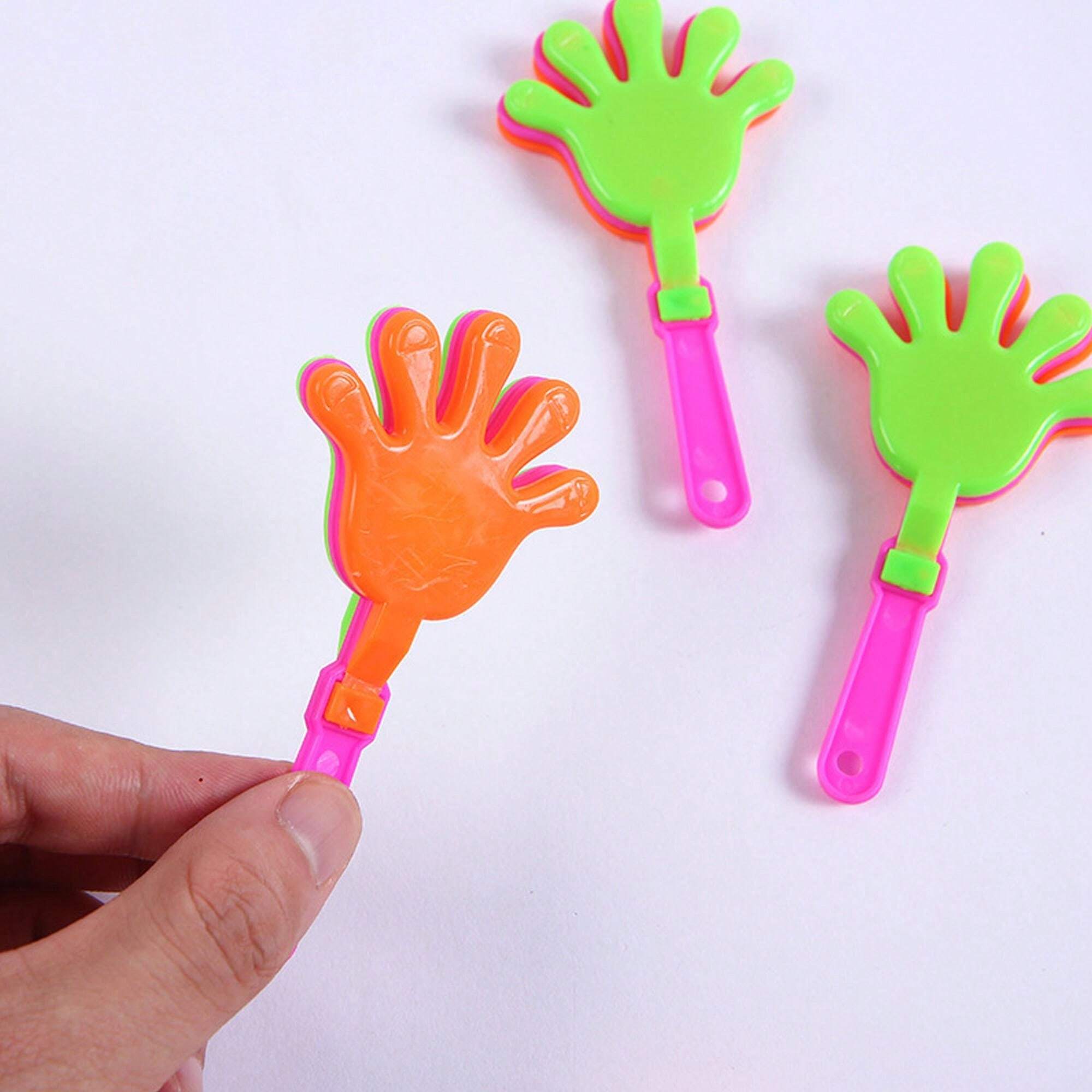 10pcs Mini Hand Clappers, Ideal For Festival, Birthday Party Gifts And