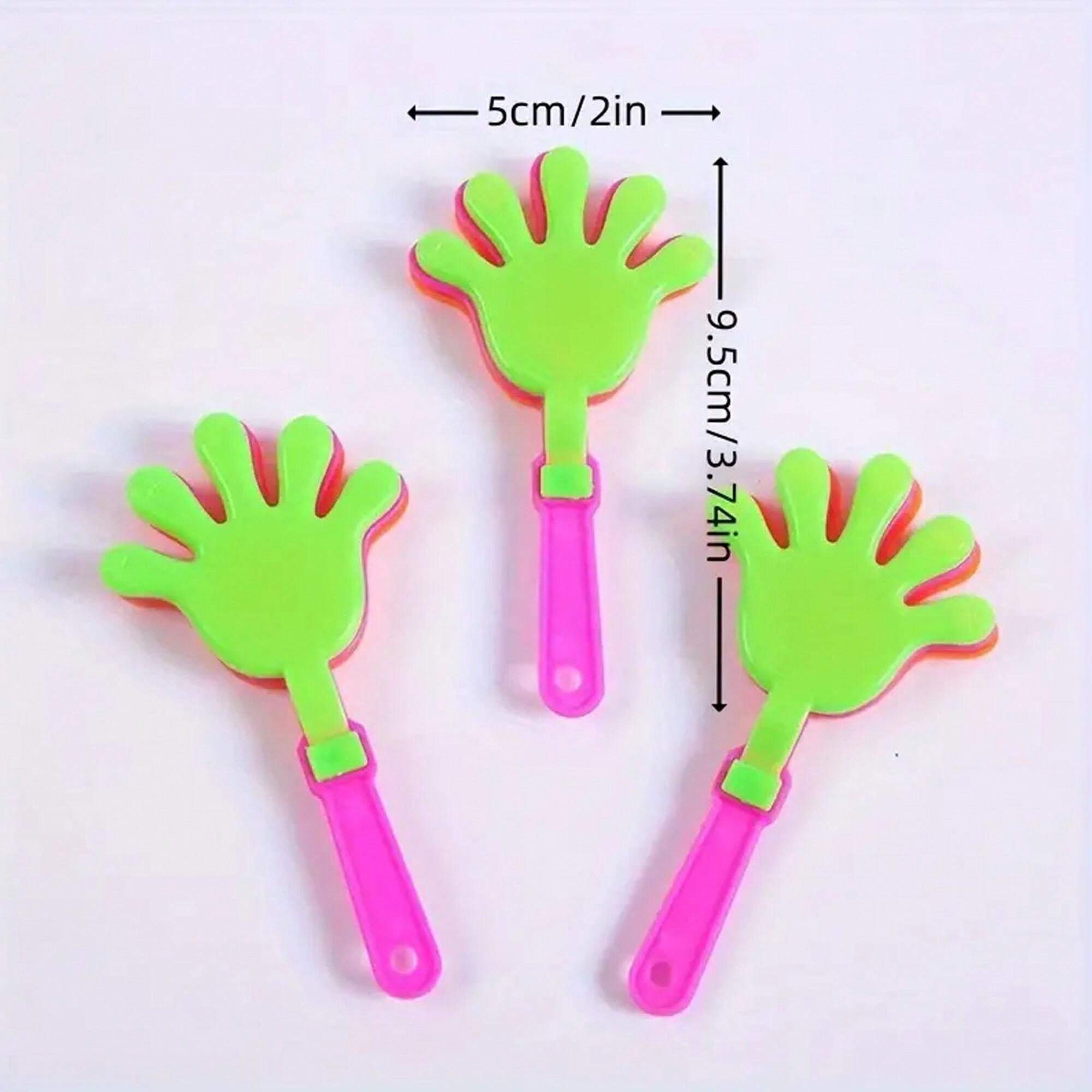 10pcs Mini Hand Clappers, Ideal For Festival, Birthday Party Gifts And