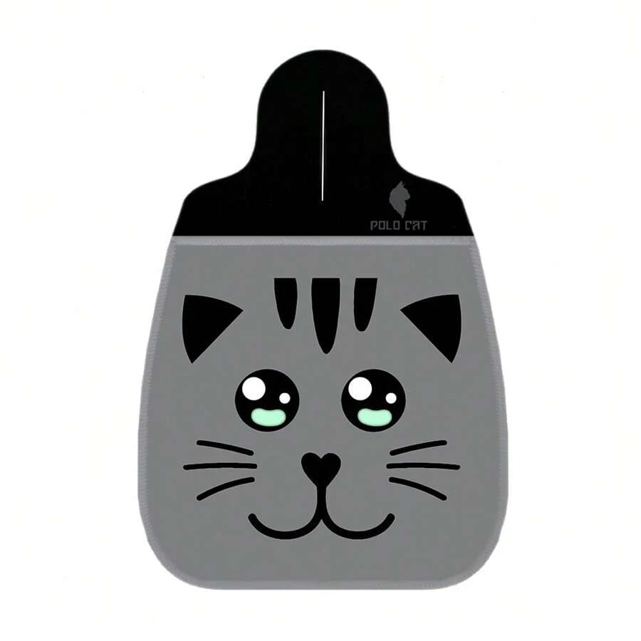 Car Trash Can - Mèo xám và đen dễ thương - Xem 1