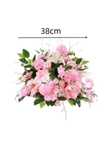 40cm Artificial Flower Ball Decoration Wedding Party Decoration Stage Background Wall Layout Road Scene Flower Decoration For Wedding Decoration, Valentine'S Day Decor, Birthday Decor, Anniversary Decor, Holiday Decor, Graduation Decoration, Party Decor Supplies