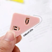 10pcs Multifunctional Plastic Storage Clips In Various Colors For Sorting Bills, Documents, Papers, Notes And Suitable For School And Office - Multicolor - View 3