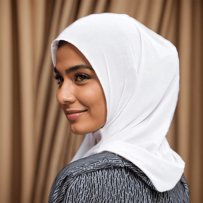 1 Stück Damen Kopfwickel Mütze, Material Aus Eis Seide Und Modal, Modische Und Vielseitige Kopfbedeckung