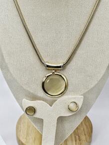 Necklace Sets - 金色 - 查看 7