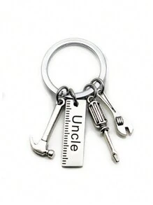 1 Set Stainless Steel Hammer, Wrench, Screwdriver Accessories - Silver - View 9