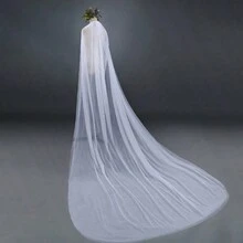 1PC/Mũ đội đầu biểu diễn sân khấu bằng lưới gạc mùa thu dành cho nữ - trắng - Xem 5
